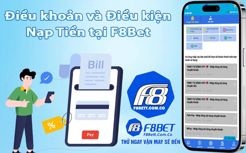 Nạp Tiền F8BET - Khám Phá Thế Giới Đầy Hấp Dẫn Của Cá Cược Trực Tuyến